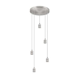 Lámpara circular de techo 5 luces diseño moderno