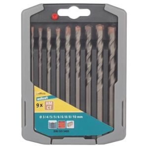 Set brocas piedra 3-4-5-6-8-9-10mm.