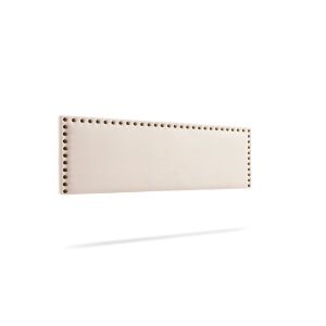 Cabecero tapizado modena acualine 90x55x8 cm - beige - moonia
