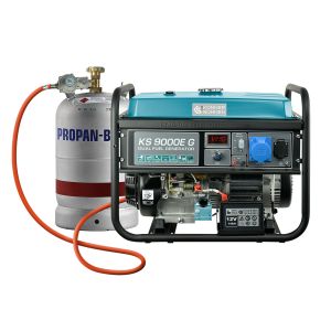 Generador híbrido gasolina y gas Könner & Söhnen KS 9000E G 6500W