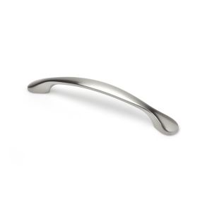 Tirador para mueble rei 520 | cc 128 mm | níquel satinado | zamak