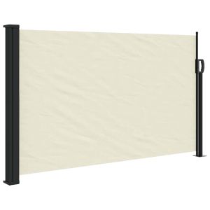 vidaXL toldo lateral retráctil crema 120x600 cm