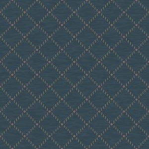 Papel pintado rombo diamante con efecto gradiente azul agrisado