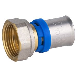 X10 racores multicapa a prensar ø20 -hembra tuerca libre 3/4'
