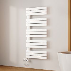 Emke toallero eléctrico 1320x600 mm blanco 800w Wi-Fi detección ventana