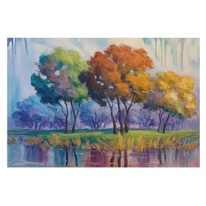 Papel pintado para paredes 312x219 abstracción de árbol tulup