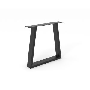 Pata de mesa rei 5-916b.4040.18p | 380x60x382 mm | negro poro
