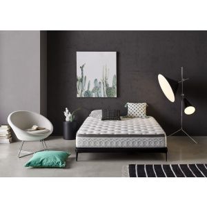 Colchón visco luxury crystal premium 105x200 altura 28 cm ±2