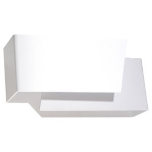 Lámpara de pared piegare 1 blanco acero 20x10x8cm