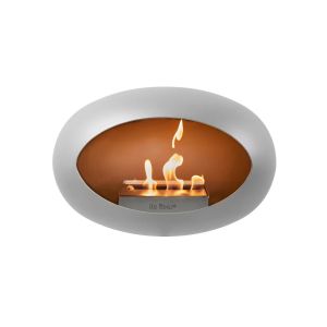 Chimenea de bioetanol de pared de níquel