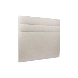 Cabecero 140 cm lines - tejido rizado beige claro - beige claro