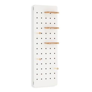 Mueble recibidor con espejo verona color blanco