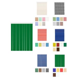 120 x 240 cm | diana - verde | cortinas de exterior impermeables – cort -