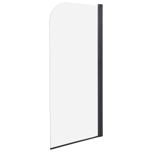 Mampara de ducha lapan 140 x 70 cm negro