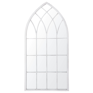 Espejo de pared cassel 50 cm 115 cm metal gris claro