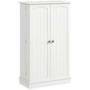 Aparador tablero de partículas blanco 60x30x104 cm