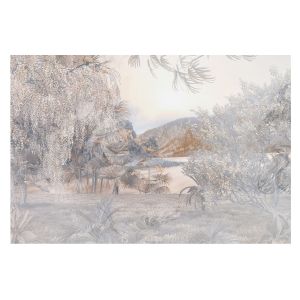 Papel pintado tejido no tejido 250x250 la naturaleza de la sutileza tulup