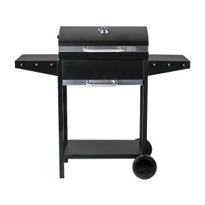 Barbacoa de carbón "duc" - 119 x 50 x 101 cm - negro