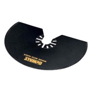 Cuchilla Dewalt d.100mm bim semi circular para multi-cortadora - dt20708