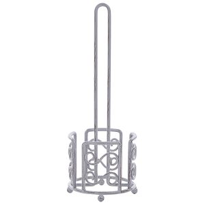 Portarrollos de baño mandi metal gris