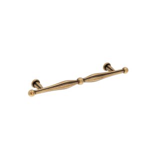 Tirador para mueble en zamac 814 dist entre ejes 128mm antiguo lote de 6