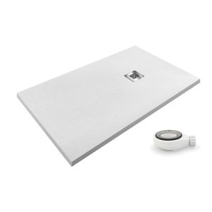 Plato de ducha airstone blanco ral 9003 70x130