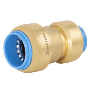 Conector automático universal de unión reducida ø20 - ø16 tout push