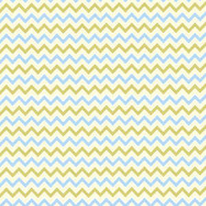 Papel pintado zig zag verde y azul 60cm por 250cm