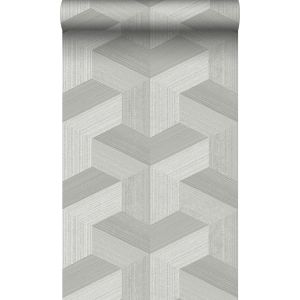 Origin papel pintado 3d gráfico gris 53 cm x 10.05 m