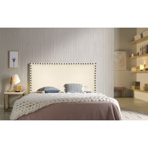 Cabecero lirio polipiel beige 90