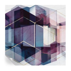 Murales autoadhesivos cubos geométricos 250x250 tulup