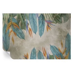Murales autoadhesivos flores tropicales 104x152 tulup
