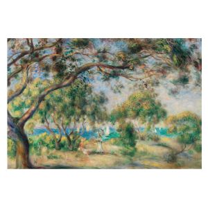 Papel pintado tejido no tejido 312x219 paisaje costero tulup
