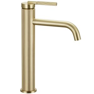 Rea grifo de baño argon brush gold high, 14,5x5x29,5 cm