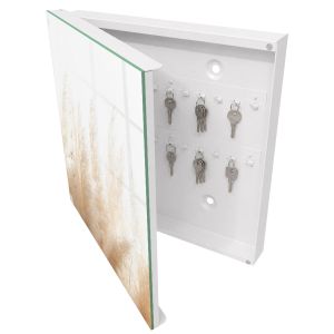 Caja para llaves 30x30x5 naturaleza relajante, apertura izquierda