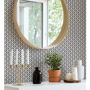 Papel pintado gaulan   de celosía con tramado de 5.23m²
