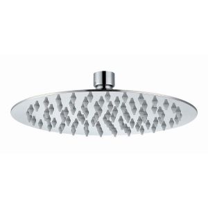 Kibath duchon rociador redondo de 25 cm acabado cromo brillo de latón