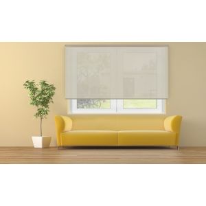 Estor enrollable traslúcido cotton beige 165 x 250cm