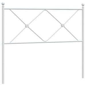 vidaXL cabecero de metal blanco 100 cm