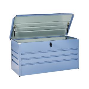 Arcón cebrosa 132 cm 62 cm metal azul