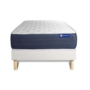 Pack colchón actilatex sleep 80x200cm + somier multiláminas, látex y espuma