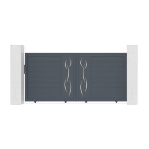 Pack puerta corredera automática 3m life h.140cm + motor tanker c600