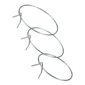 Soporte para macetero de pared zincado ø18
