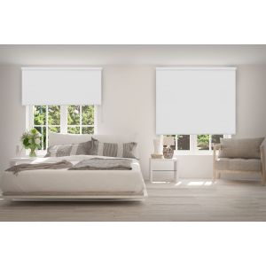 Estor enrollable opaco térmico blanco 105 x 250cm