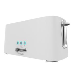 Cecotec tostadora toast&taste 16000 extra doble white. 1630 w, 2 ranuras