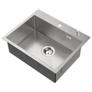 Fregadero de cocina - cecipa max - 55x45cm - acero inoxidable cepillado - d
