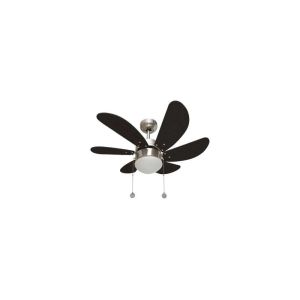 Ventilador de techo delfin niquel  85cm