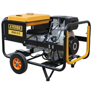 Ayerbe - 5418570 - generador  6000 diesel mn con arranque eléctrico
