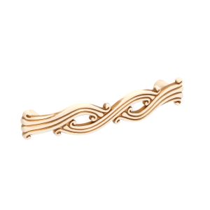 Tirador para mueble 741 en zamac dist entre ejes 96 mm oro marfil lote  6