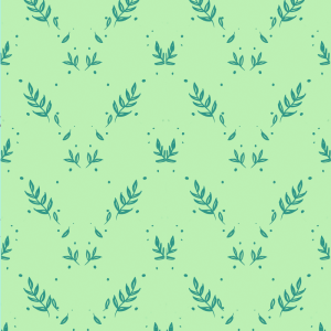 Papel pintado floral hojas victoriano verde 60cm por 250cm